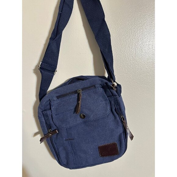 Multifunctional Canvas Traveling bag - nwt - dark blue - Picture 1 of 5